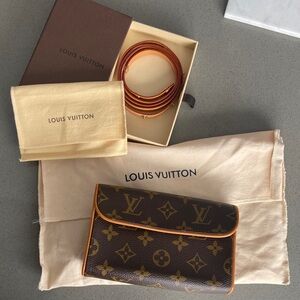 Louis Vuitton Monogram Pochette Florentine Belt Bag